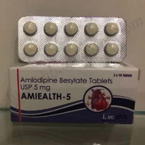 Amlodipine Besylate Tablets USP 5 mg