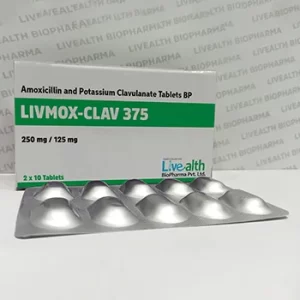 Amoxicillin and Potassium Calvulanate Tablets BP 375 mg