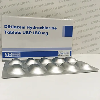 Diltiazem Hydrochloride Tablets USP 180 mg