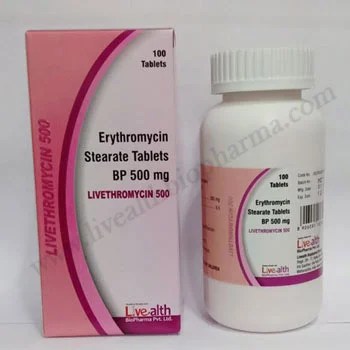 Erythromycin Stearate Tablets BP 500 mg