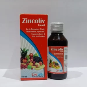 Ferric Ammonium Citrate, Nicotinamide, Pyridoxine, Cyanocobalamin & Zinc Oral Solution