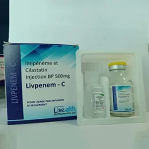 Imipenem & Cilastatin Injection BP 500mg