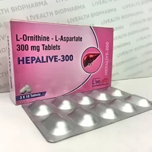 L-Ornithine – L-Aspartate 300mg Tablets