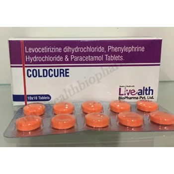 Levocetirizine Dihydrochloride, Phenylephrine Hydrochloride & Paracetamol Tablets
