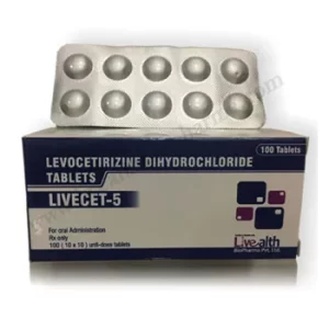 Levocetirizine Dihydrochloride Tablets 5 mg