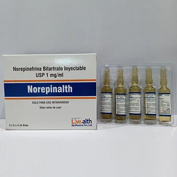 Norepinephrine Bitartrate Injection USP 1 mg/ml