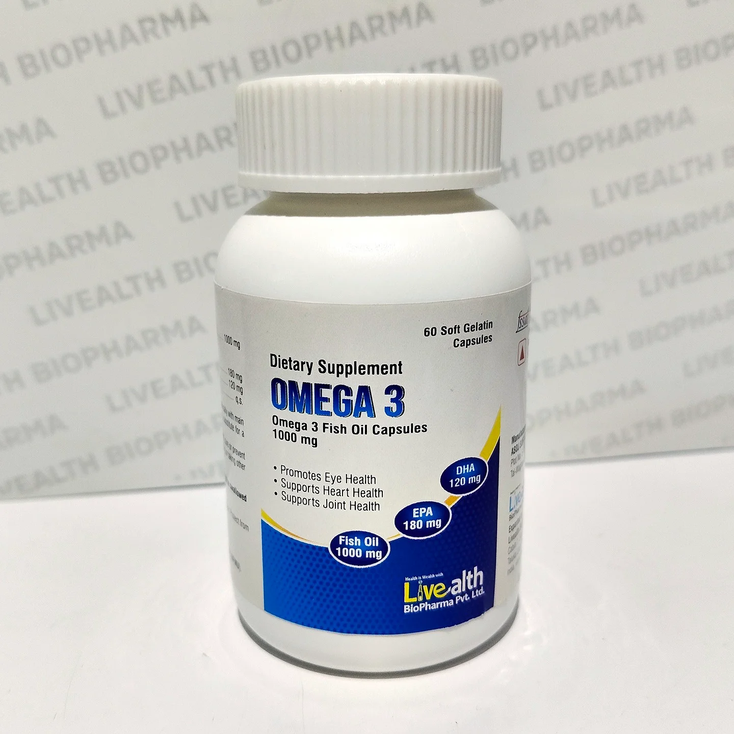 Omega 3 Fish Oil Capsules 1000 mg