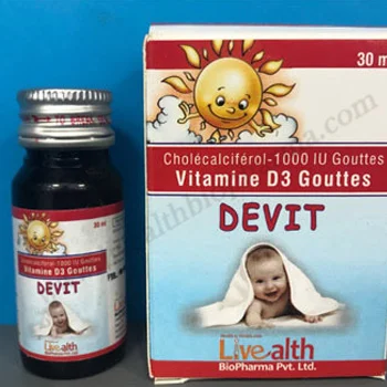 Vitamin D3 Drop (Cholecalciferol 1000 IU)