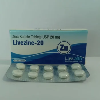 Zinc Sulfate Dispersible Tablets BP 20 mg