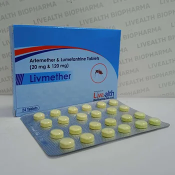 Artemether 20 mg & Lumefantrine 120 mg Tablet