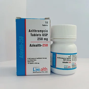 Azithromycin Capsules USP 250 mg
