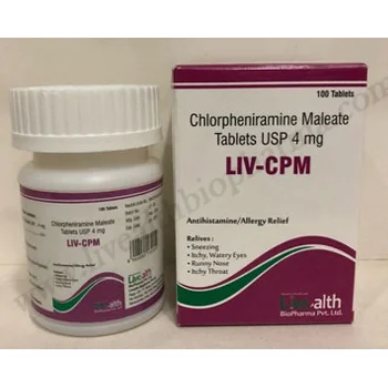 Chlorpheniramine Maleate Tablets USP 4 mg
