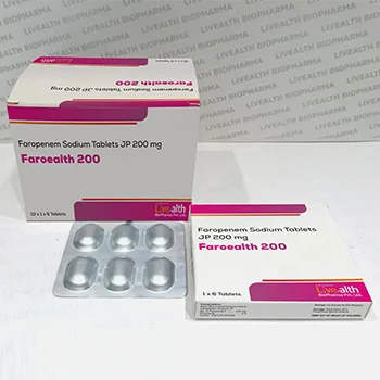Faropenem Sodium Tablets JP 200 mg