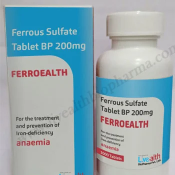 Ferrous Sulfate Tablets BP 200 mg