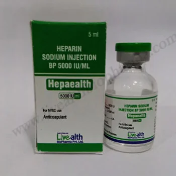 Heparin Sodium Injection BP 5000 IU