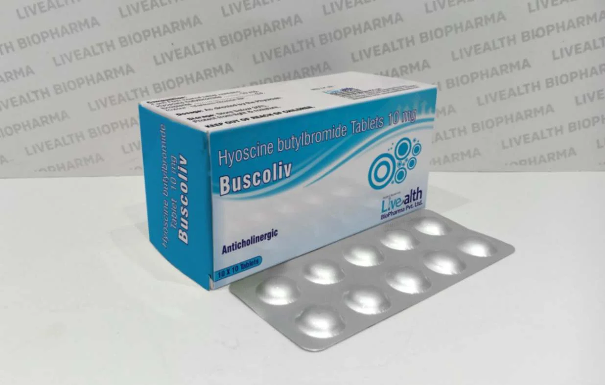 Hyoscine Butylbromide Tablets 10 mg