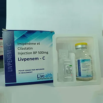 Imipenem & Cilastatin Injection BP 500mg