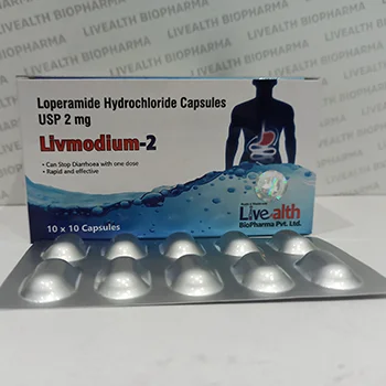 Loperamide Hydrochloride Capsules USP 2 mg