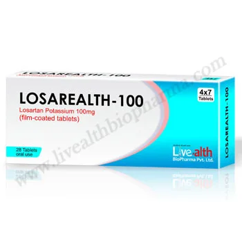 Losartan Potassium 100mg Tablets