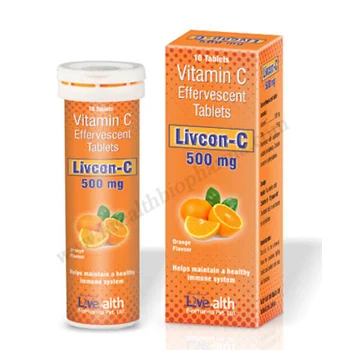 Vitamin C Effervescent Tablets 500 mg